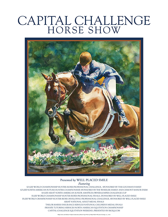 Capital Horse Show Poster 2015